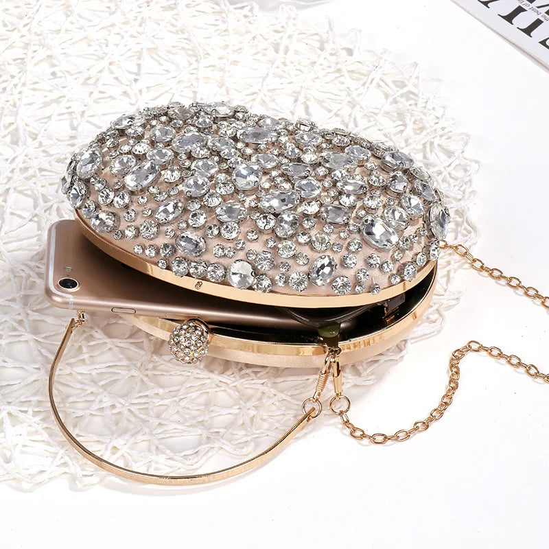 Luxurious Crystal Handbag