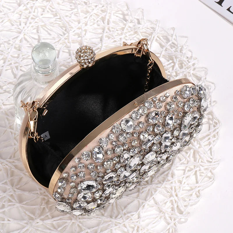 Luxurious Crystal Handbag