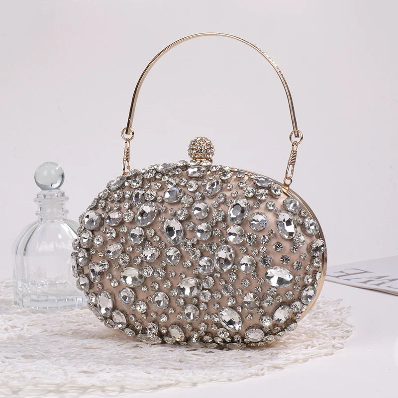 Luxurious Crystal Handbag