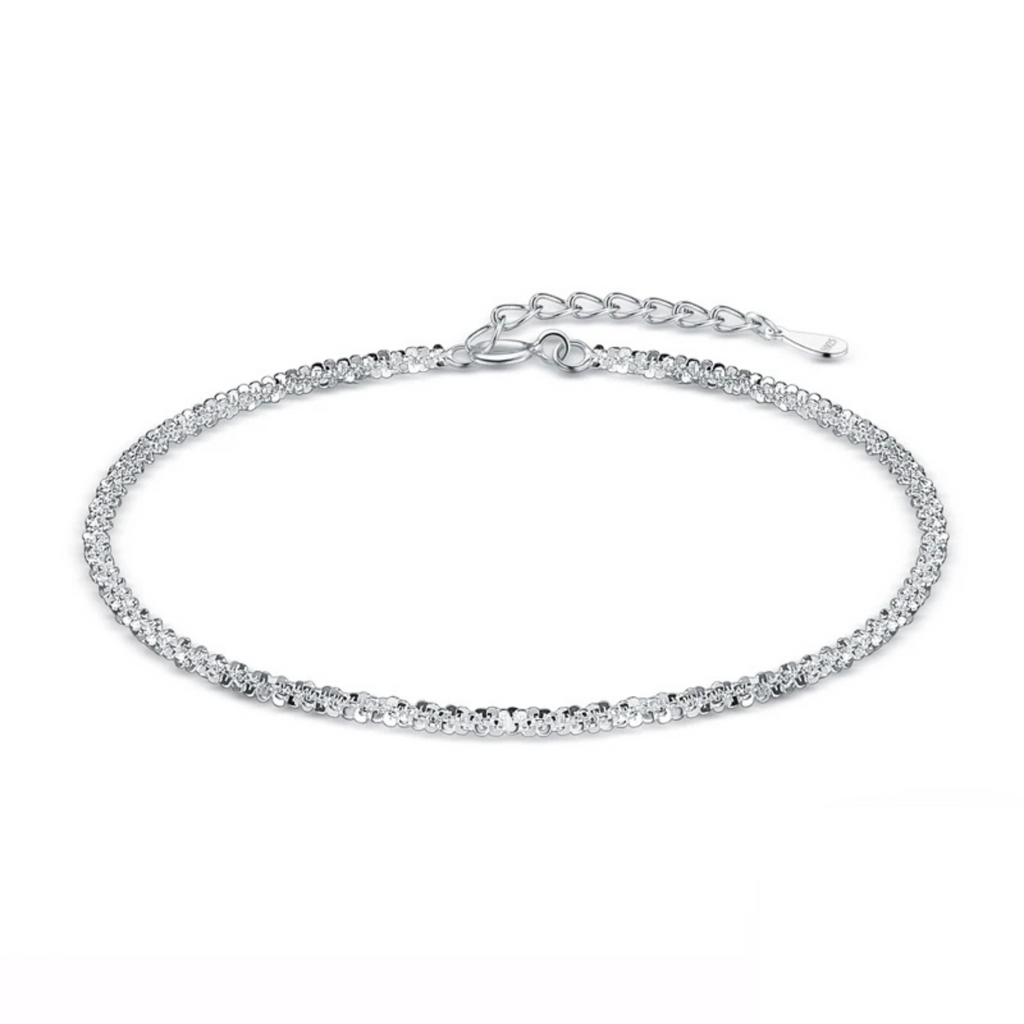 Elegant 925 Sterling Silver Simple Bracelet for Women – Exquisite and Timeless Design