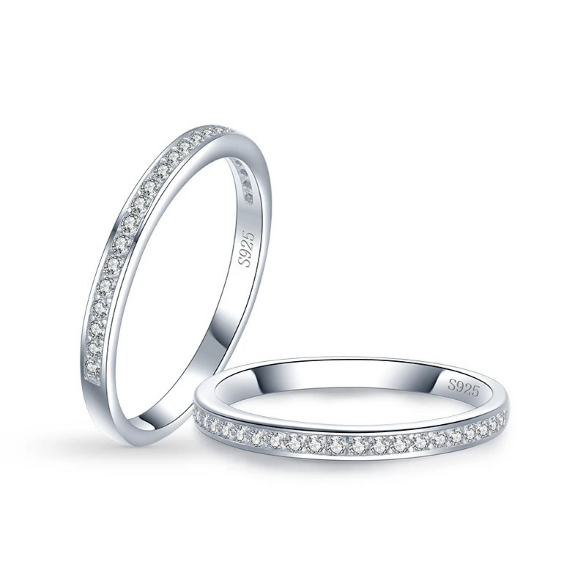 Classic 925 Silver Charm Ring with Sparkling Zirconia – Fine Women’s Jewelry