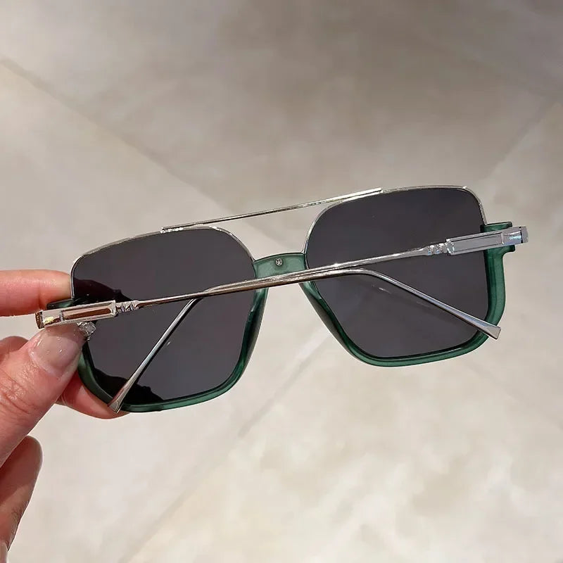 Luxury Oversized Polygonal Sunglasses – UV400 Punk Eyewear
