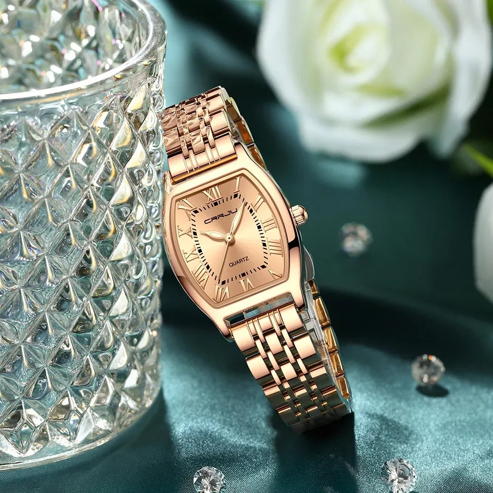 Ladies’ Square Steel Dress Watch – Sophisticated and Timeless