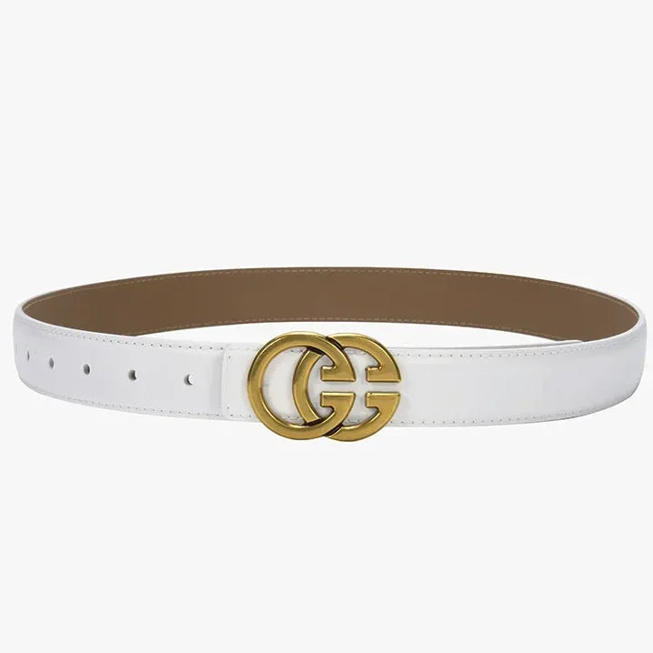 High-Quality Women's Belt – Stylish Alloy Buckle, Perfect for Business & Casual Looks