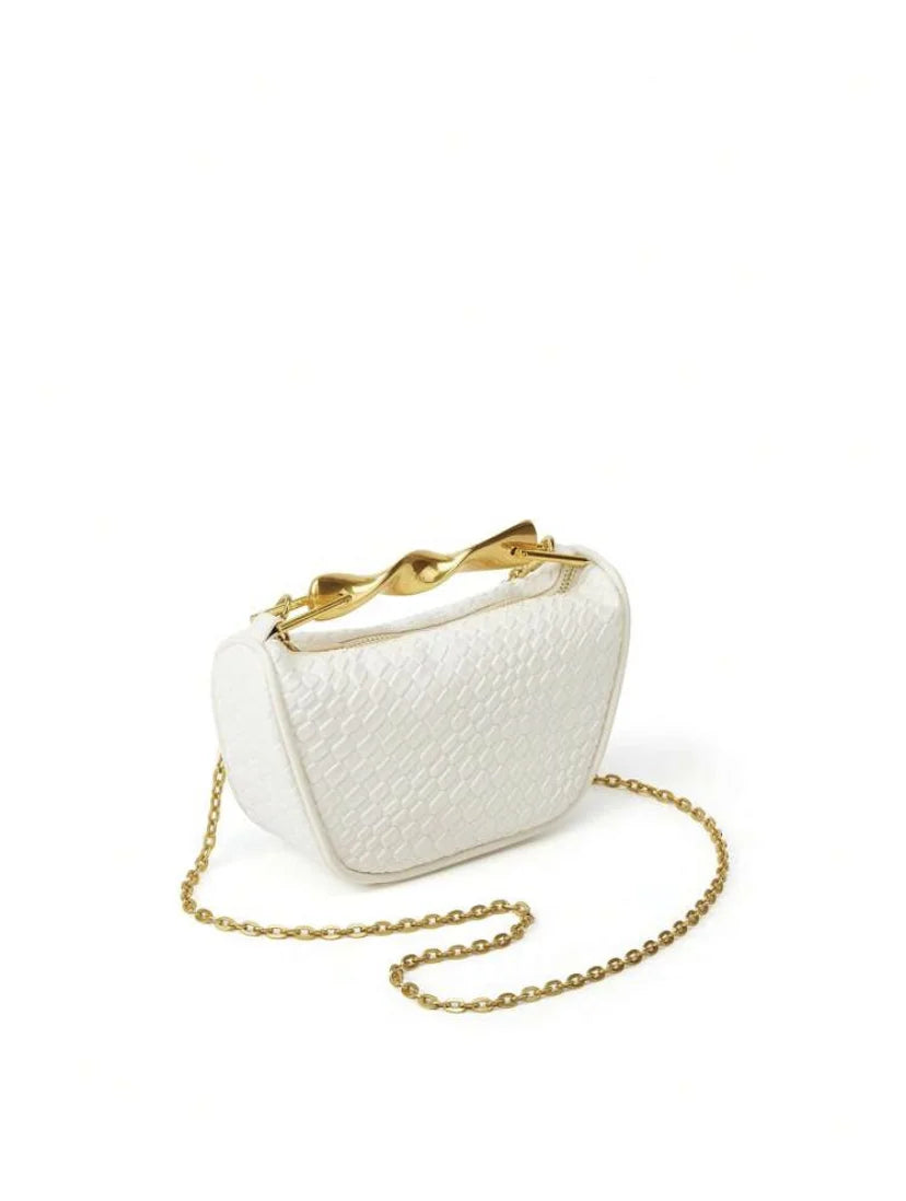 Chic Summer Straw Crossbody Bag – Half-Moon Woven Design for Stylish Women