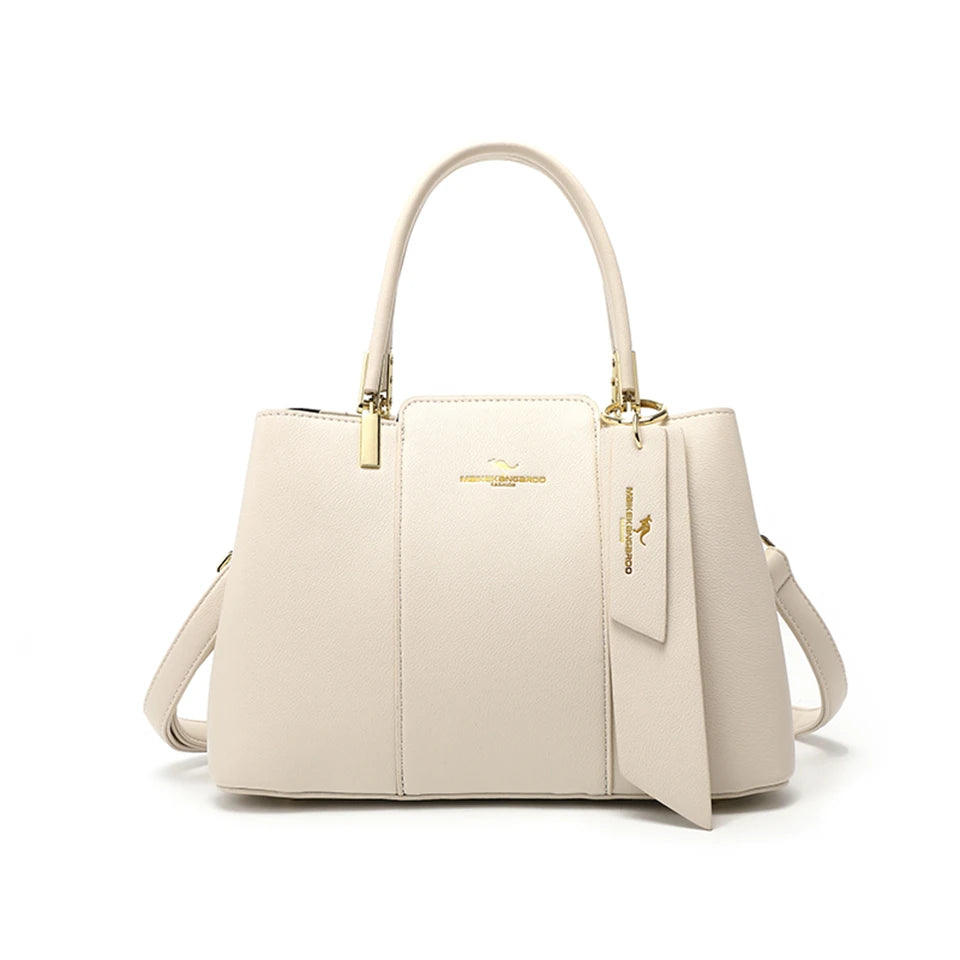 Designer Leather Handbag for Women – Spacious & Stylish Shoulder Bag