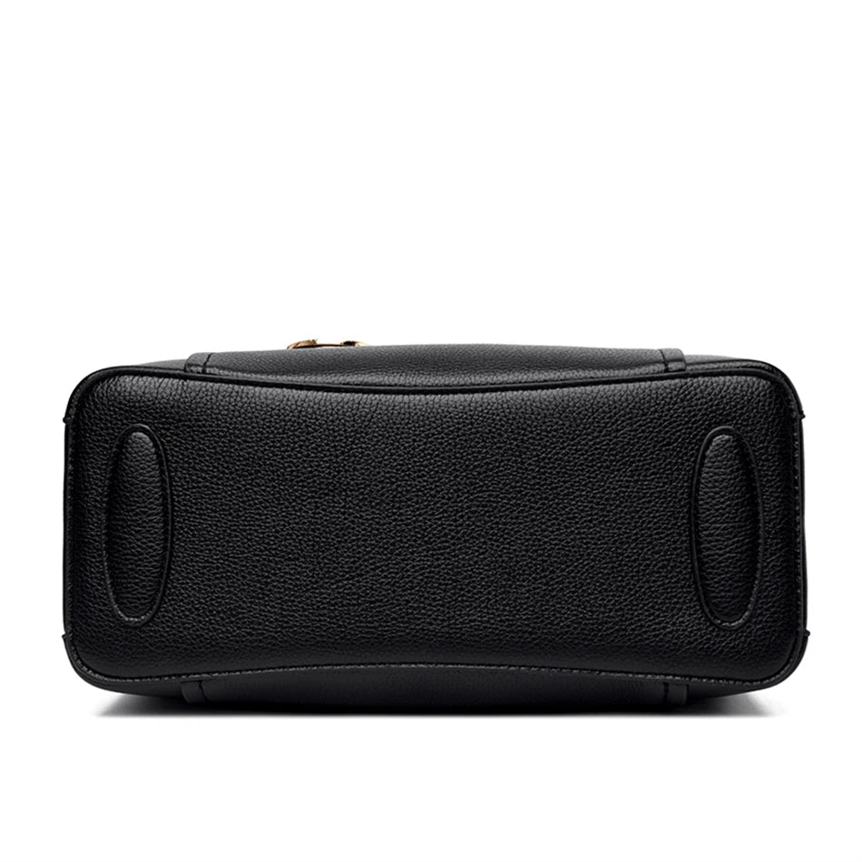 Premium Designer Shopper Bag – Leather Handbag with 3 Compartments
