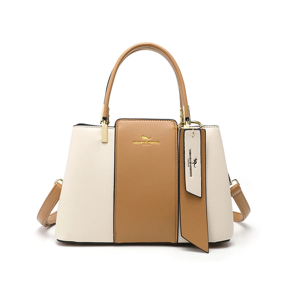 Designer Leather Handbag for Women – Spacious & Stylish Shoulder Bag