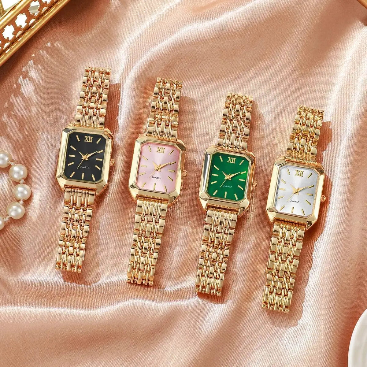 Luxury Stainless Steel Quartz Watch for Elegant Women