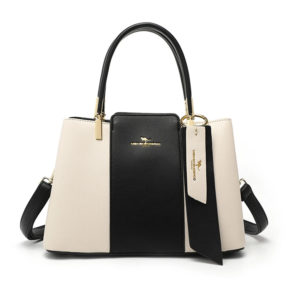 Designer Leather Handbag for Women – Spacious & Stylish Shoulder Bag