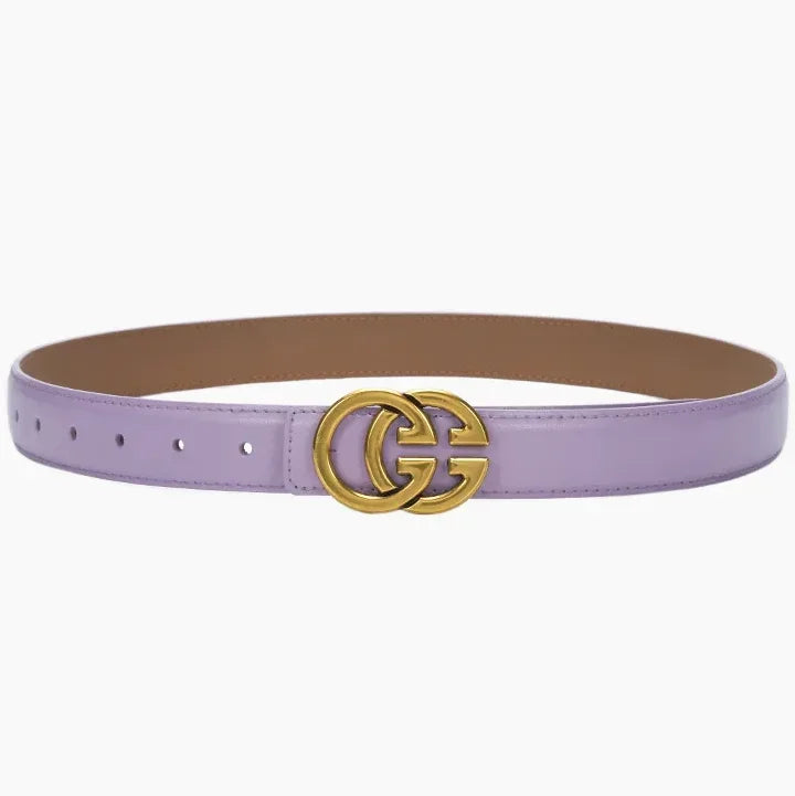 High-Quality Women's Belt – Stylish Alloy Buckle, Perfect for Business & Casual Looks