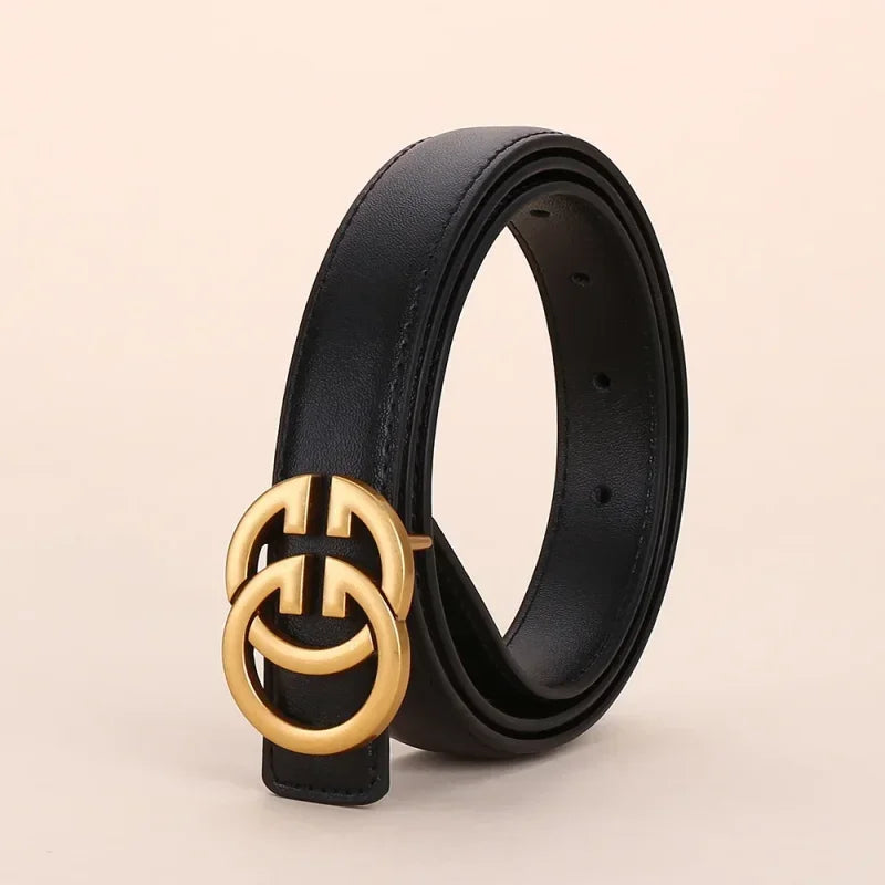 High-Quality Women's Belt – Stylish Alloy Buckle, Perfect for Business & Casual Looks