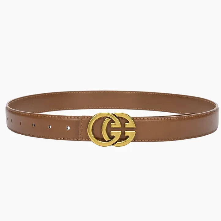 High-Quality Women's Belt – Stylish Alloy Buckle, Perfect for Business & Casual Looks