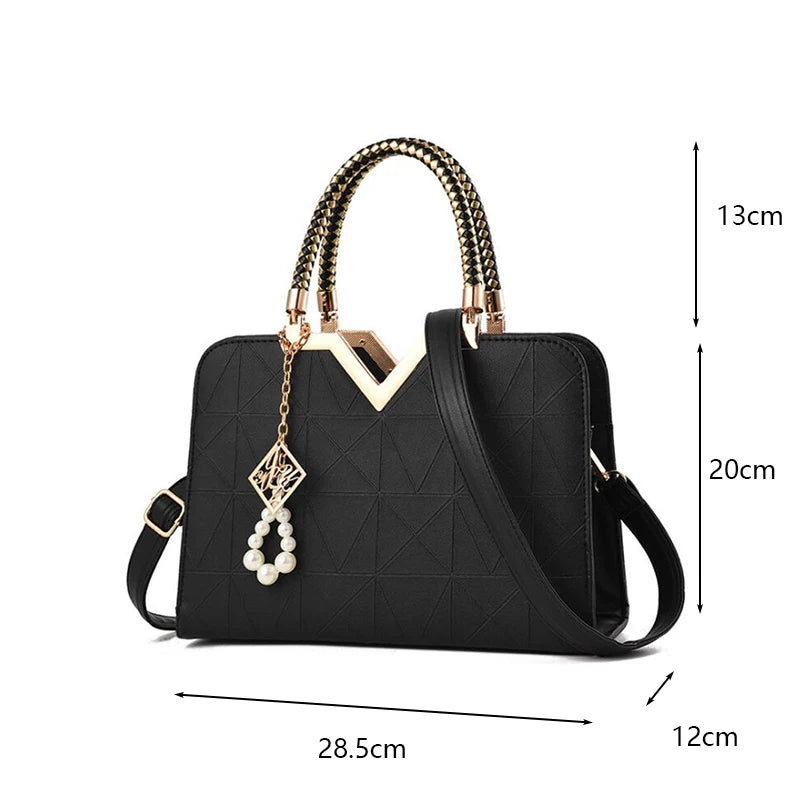 Elegant Designer Shoulder Bag – Spacious Women’s Crossbody Tote