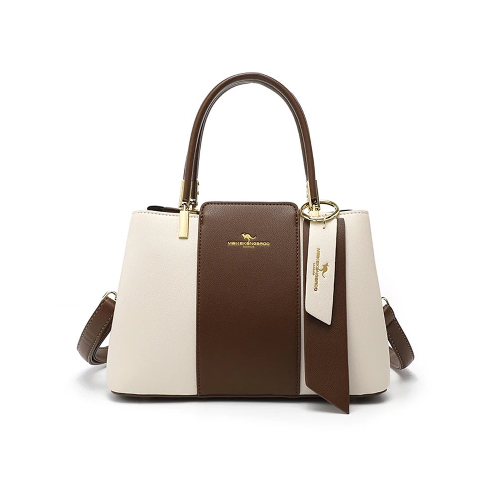 Designer Leather Handbag for Women – Spacious & Stylish Shoulder Bag