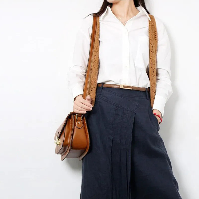 Women’s Slim PU Leather Waist Belt – Adjustable Strap with Metal Buckle for Casual or Smart Wear