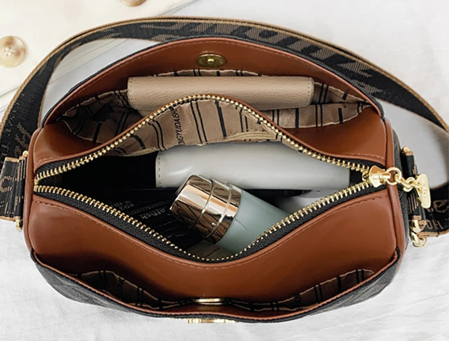 Elegant Checkered Crossbody Bag for Women – Designer-Inspired, High Quality Shoulder Purse
