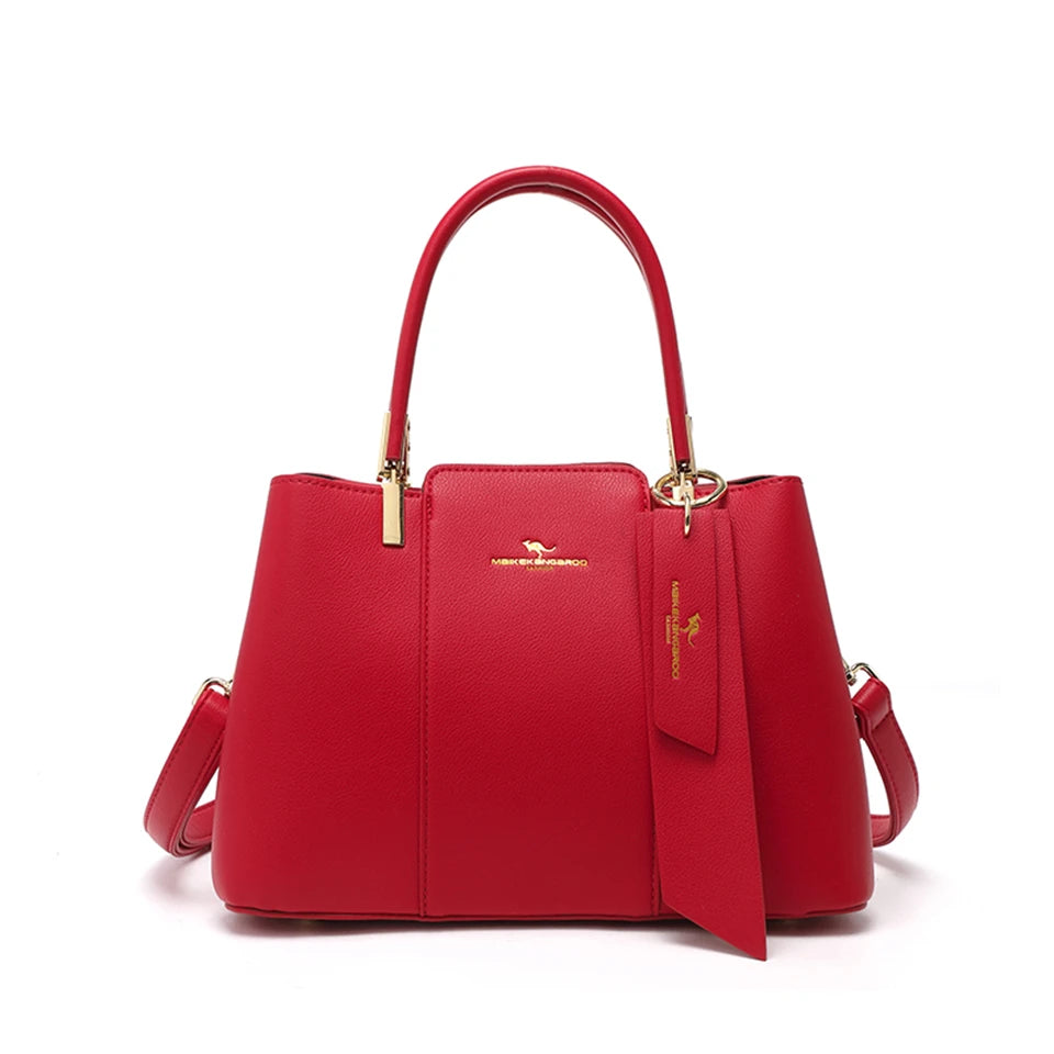 Designer Leather Handbag for Women – Spacious & Stylish Shoulder Bag