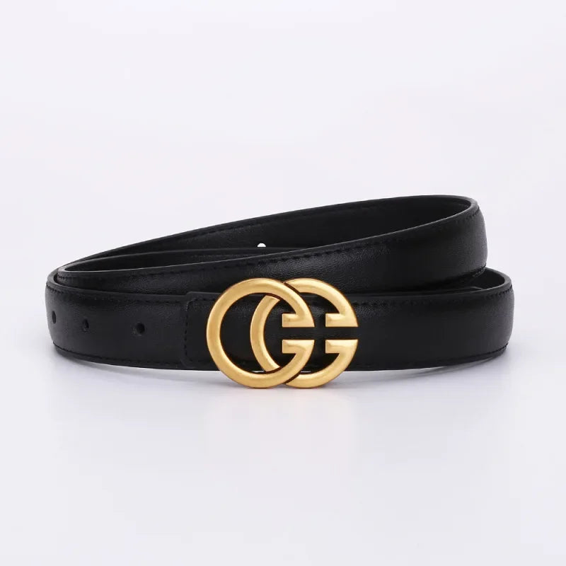 High-Quality Women's Belt – Stylish Alloy Buckle, Perfect for Business & Casual Looks