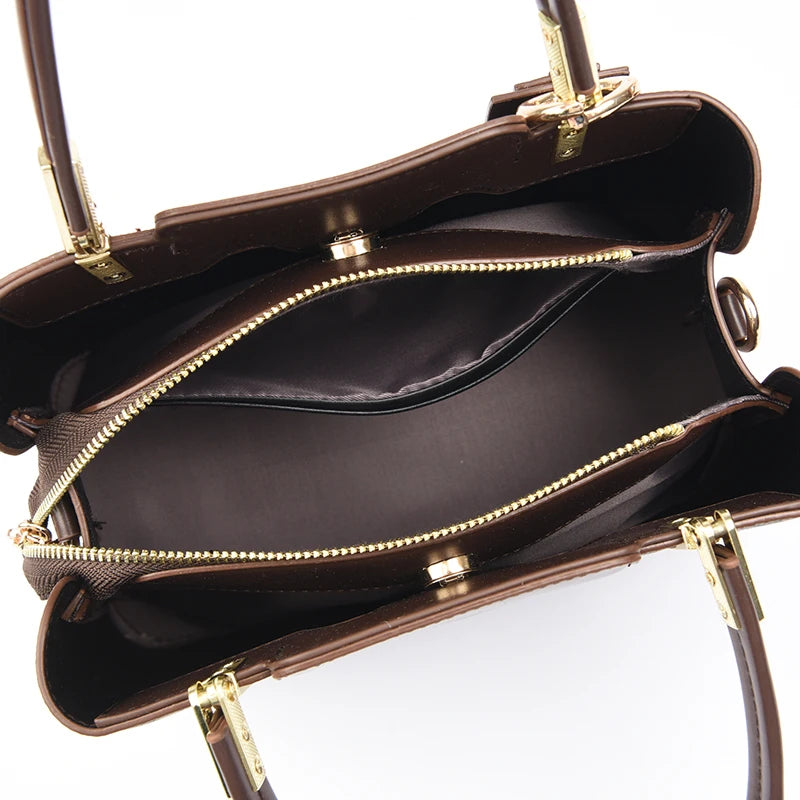 Designer Leather Handbag for Women – Spacious & Stylish Shoulder Bag