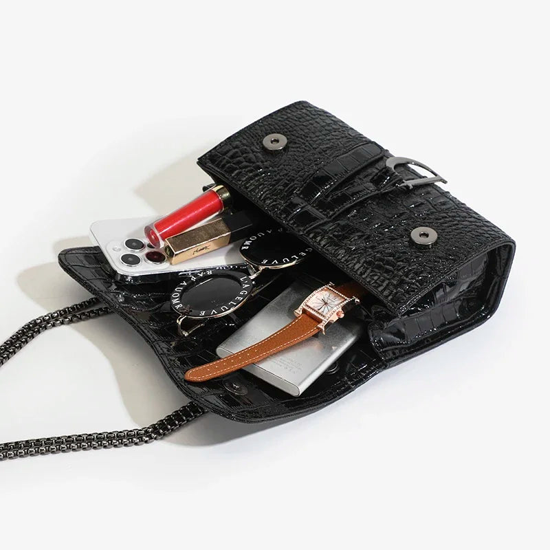 Luxury Women’s Crossbody Bag – Elegant Chain Shoulder Purse