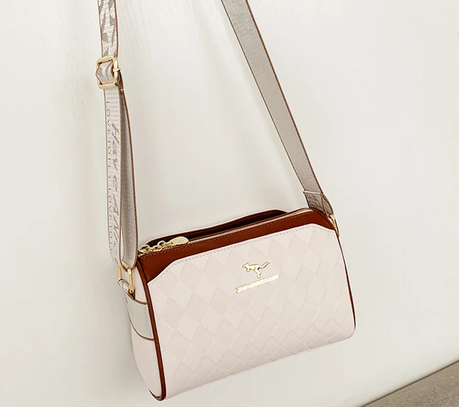 Elegant Checkered Crossbody Bag for Women – Designer-Inspired, High Quality Shoulder Purse