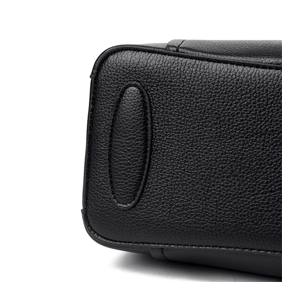 Premium Designer Shopper Bag – Leather Handbag with 3 Compartments