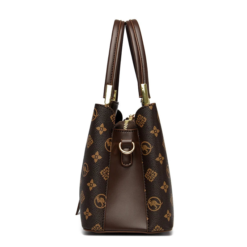 Designer Leather Handbag for Women – Spacious & Stylish Shoulder Bag