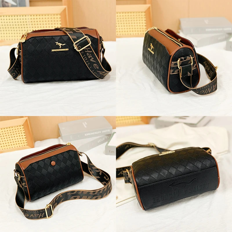 Elegant Checkered Crossbody Bag for Women – Designer-Inspired, High Quality Shoulder Purse
