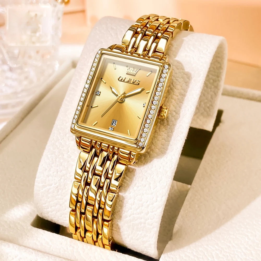 Elegant Waterproof Women’s Watch – Premium Luxury Design