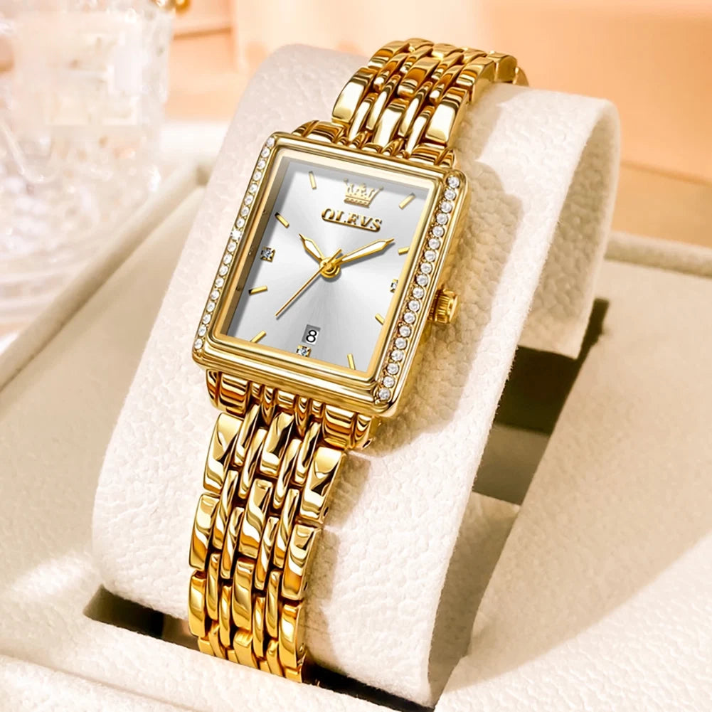 Elegant Waterproof Women’s Watch – Premium Luxury Design